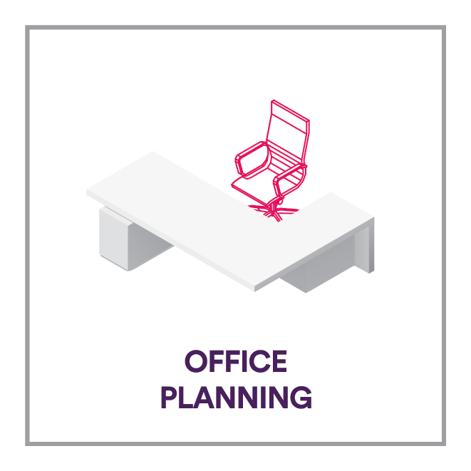 Office planning icon