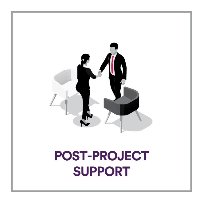 Post-project support icon